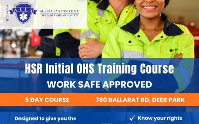 WorkSafe Approved HSR Training with AILS Melbourne
